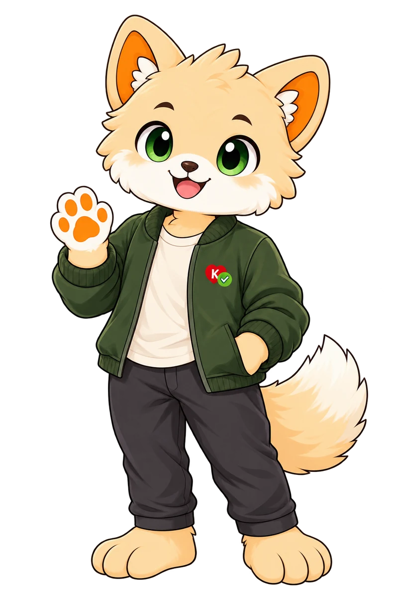 Kyne, the Kynezia mascot